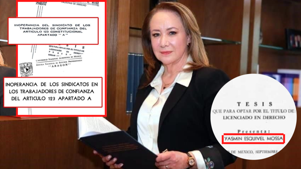 Concluye Fiscalía De La CDMX Que Yasmín Esquivel No Plagió Tesis ...