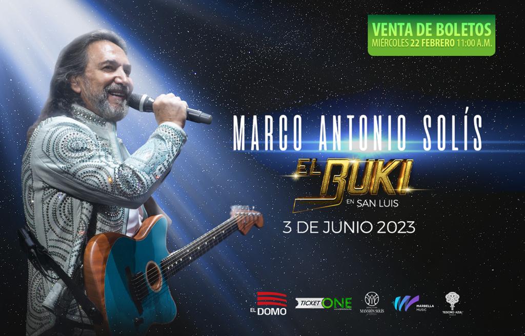 ¡Ya están a la venta los boletos para el concierto de Marco Antonio