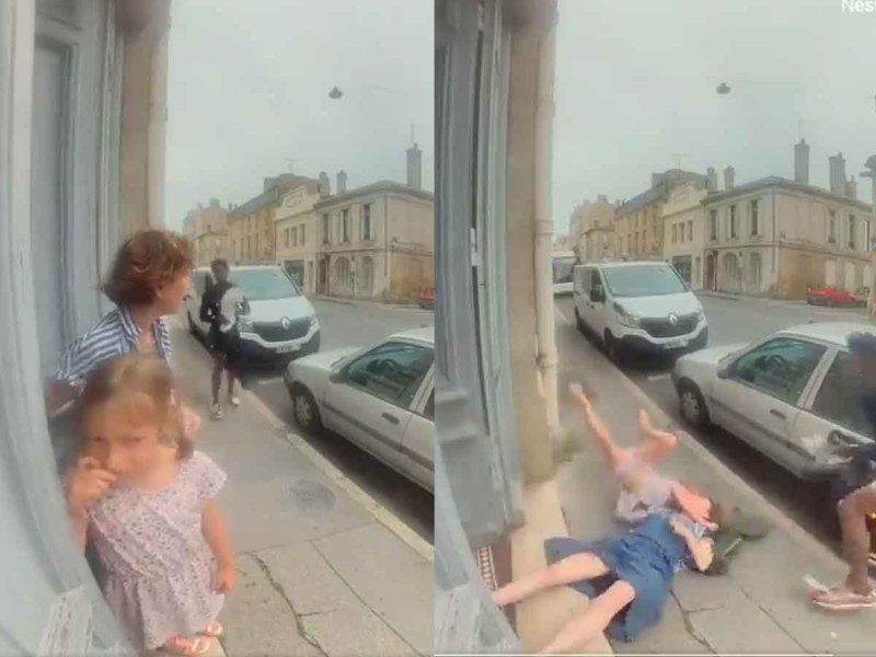 Así Intentaron Secuestrar A Una Niña En Calles De Francia A Plena Luz Del Día Video Antena