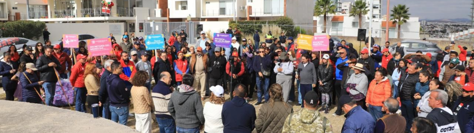 Esfuerzo conjunto entre Gobierno Municipal y ciudadanos se reflejan en una mejor ciudad y un San Luis Amable