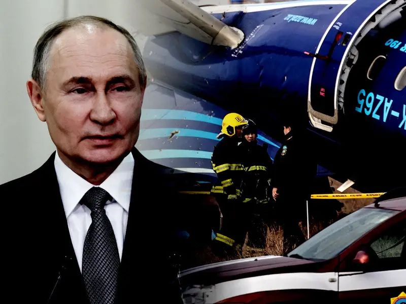 Putin pide disculpas tras caída de avión civil en operativo antiaéreo ruso