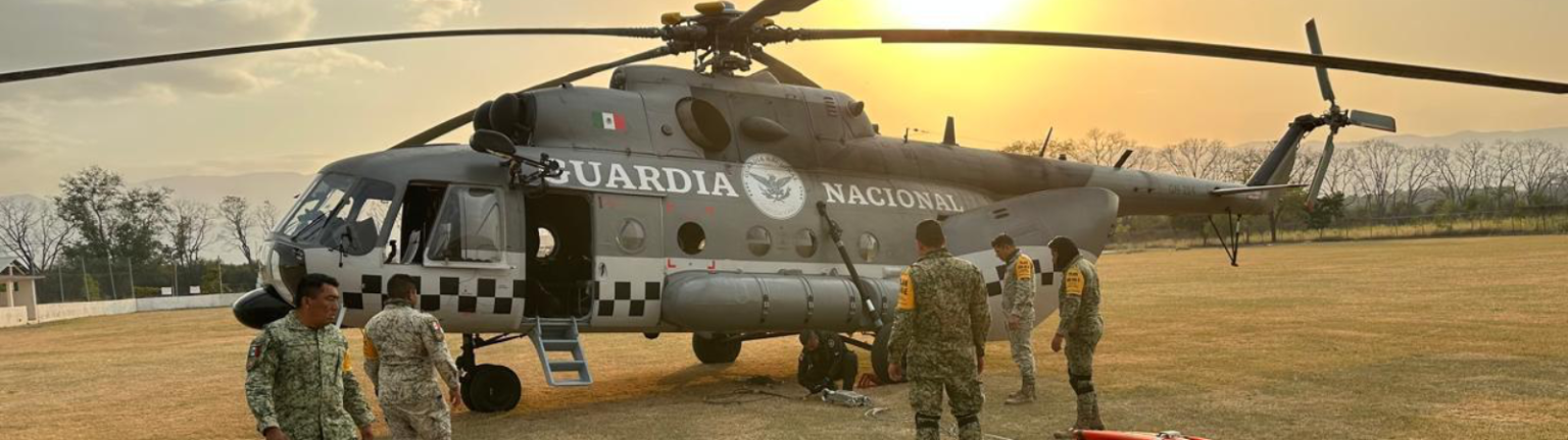 Ejército Mexicano incrementa acciones para combatir incendios forestales en el Estado de San Luis Potosí