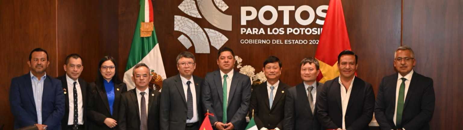 Ricardo Gallardo continúa promoviendo a San Luis Potosí a nivel mundial