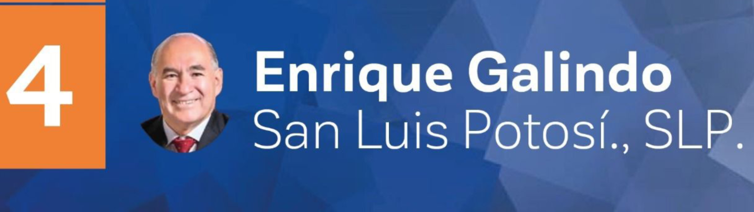 Enrique Galindo, cuarto mejor Alcalde de Capitales y primero en el estado: Mitofsky