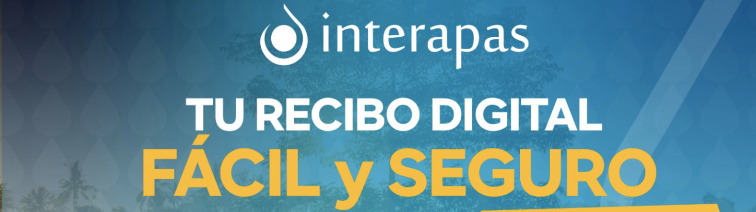 Interapas impulsa la transición al recibo digital, para un servicio más ecológico y práctico