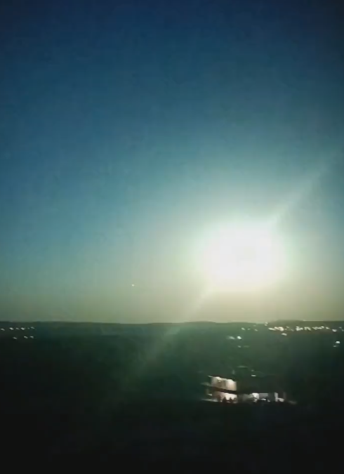 Meteorito iluminó la noche en Turquía y los videos son increíbles