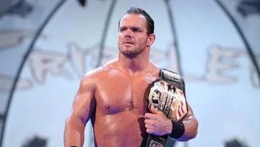 Chris Benoit, como campeón de Estados Unidos de WWE (WWE)