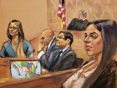 Una de las testigos contra 'El Chapo' fue Lucero Sánchez, mejor conocida como la 'Chapodiputada' y quien dijo haber vivido con el capo un año. (EFE)