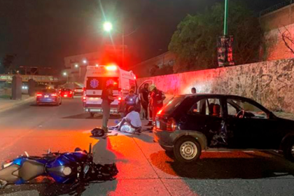 64 muertes de motociclistas en cinco años en SLP capital