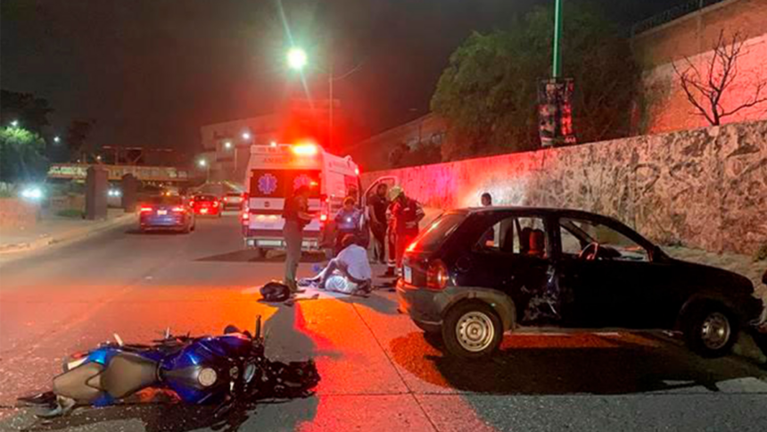 64 muertes de motociclistas en cinco años en SLP capital