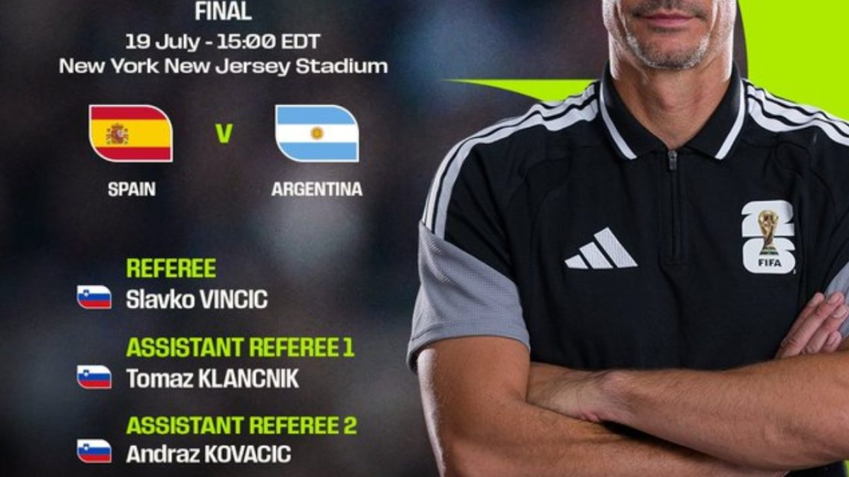 Árbitro de la final del Mundial 2026 fue detenido en 2020