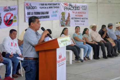 Autoridades indígenas de San Antonio acusan 'traición' del Gobierno por el fracking