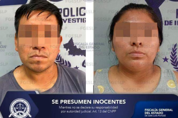 Capturan en Tamazunchale a dos por extorsión vía mensajes