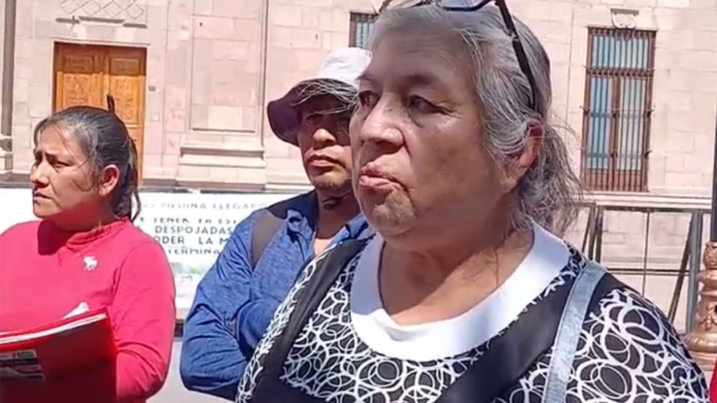 Denuncian comuneros de La Peña presuntos abusos en desalojo