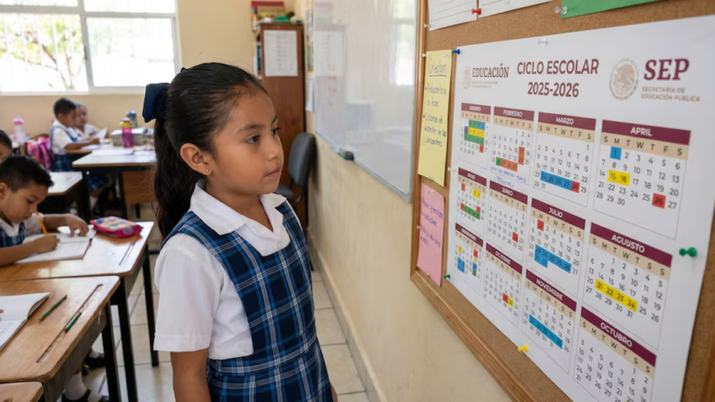 El primer puente del calendario escolar 2026-2027 será el viernes 25 de septiembre; la SEP plantea ocho fines de semana largos