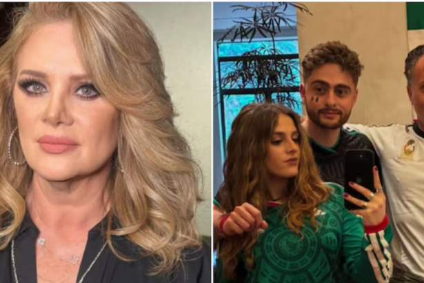 Erika Buenfil dice que no siente celos por la relación de su hijo Nicolás con Ernesto Zedillo Jr.