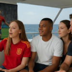 Mbappé disfrutó la final del Mundial con Ester Expósito