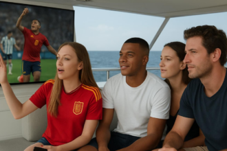 Mbappé disfrutó la final del Mundial con Ester Expósito