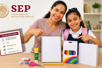 SEP publica lista oficial de útiles escolares para el ciclo 2026-2027